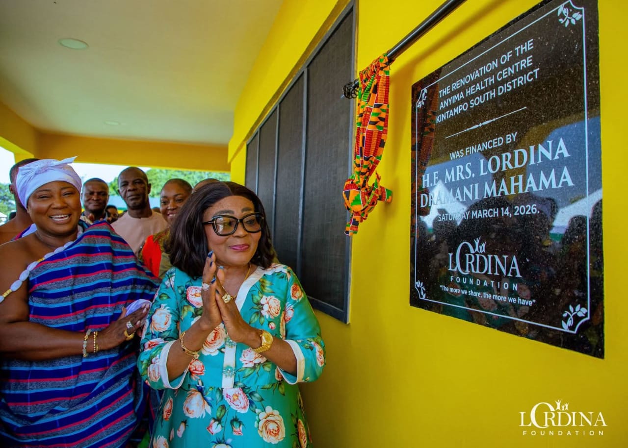 Lordina Mahama commissions renovated Anyima Health Centre 3e5051a8 953c 4f2f a921 6777ec258cf6