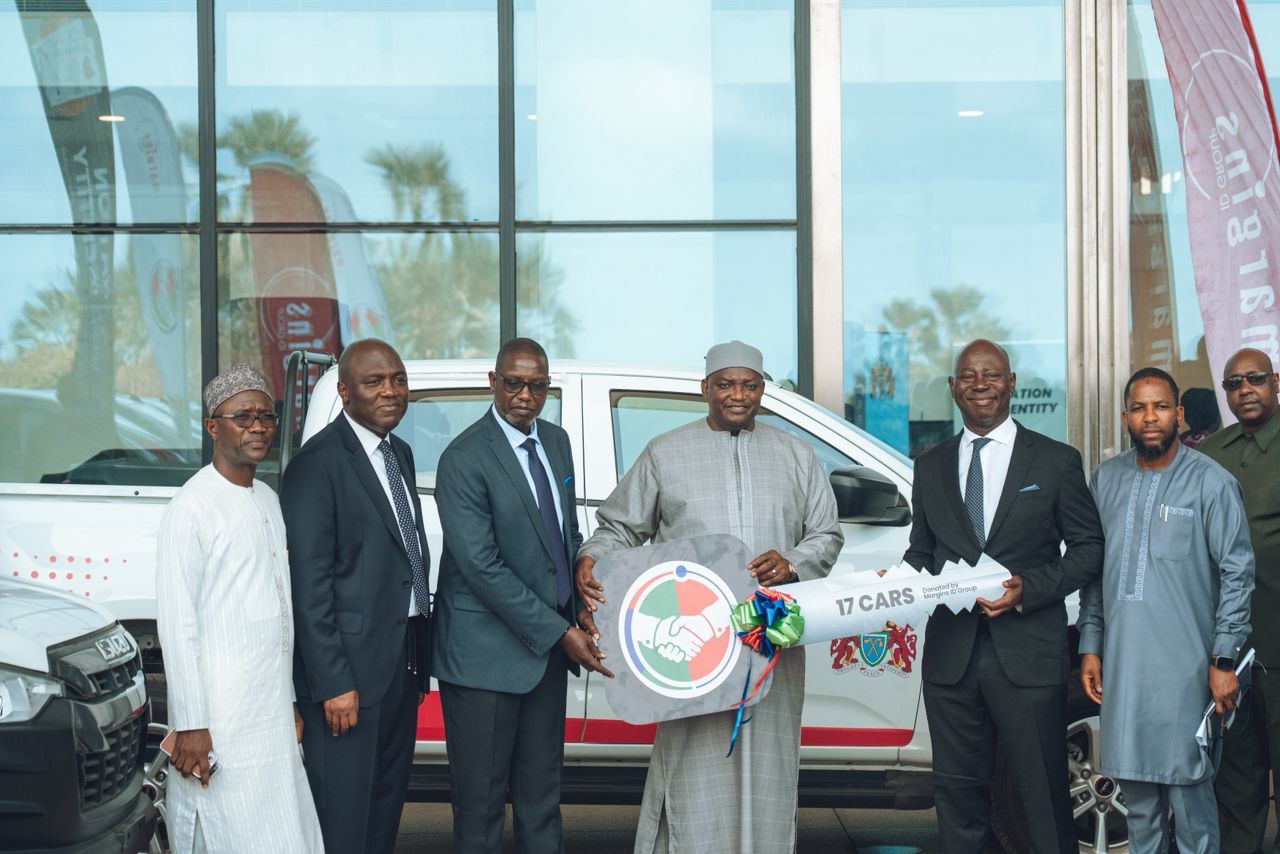 Margins delivers first national ID system of The Gambia Margins ID Gambia