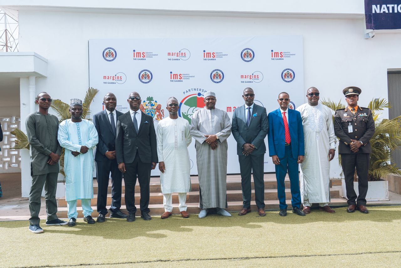Margins delivers first national ID system of The Gambia margins id in the gambia 1