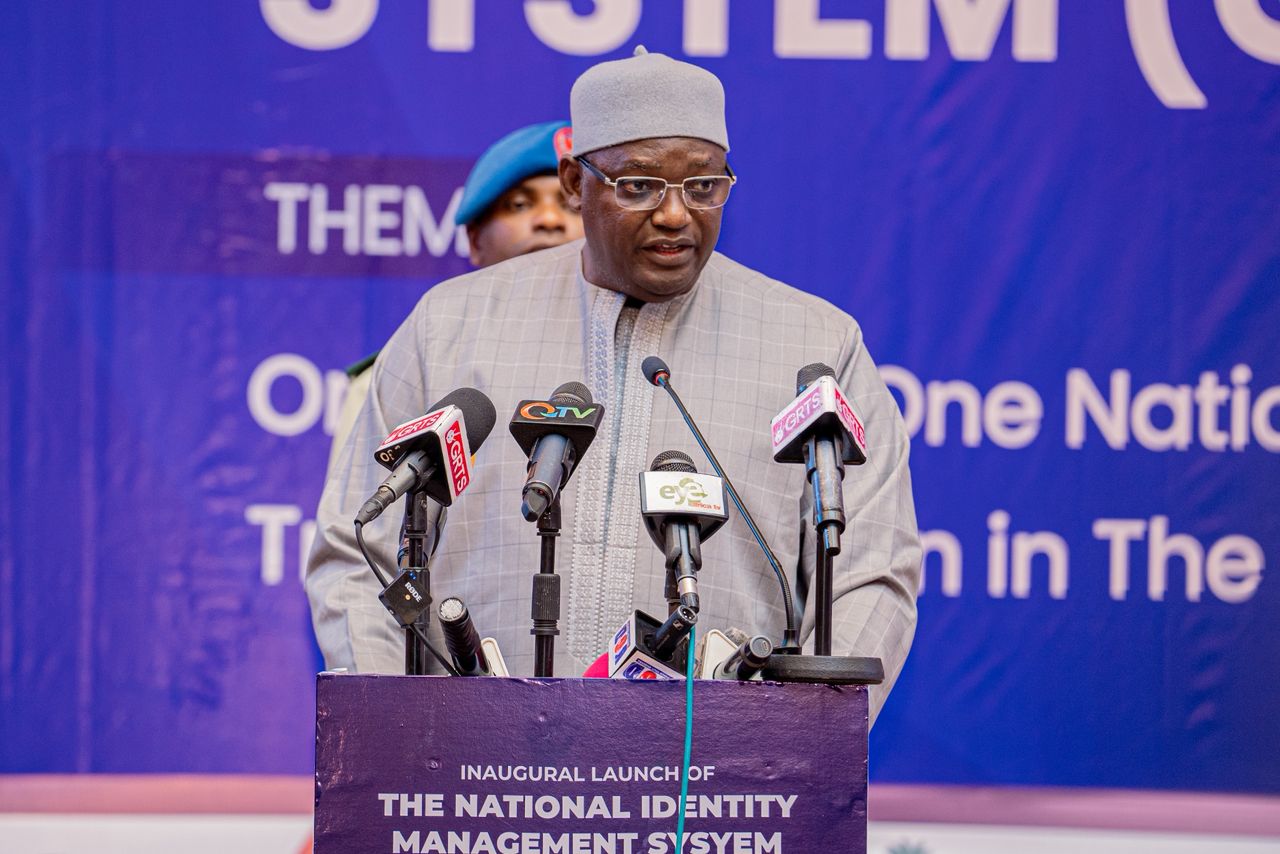 Margins delivers first national ID system of The Gambia president adama barrow