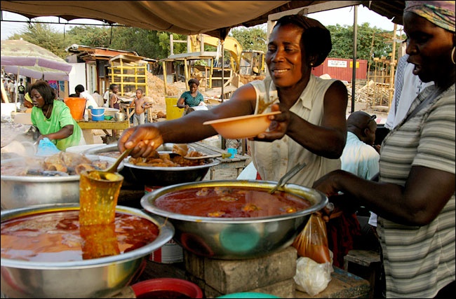 Exploring Street Food and Chop Bars in Ghana