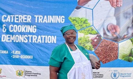 WFP Commended for Supporting Caterer Trainings and Cooking Demonstrations