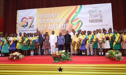 46 students honoured at the 2024 President’s Independence Day Awards