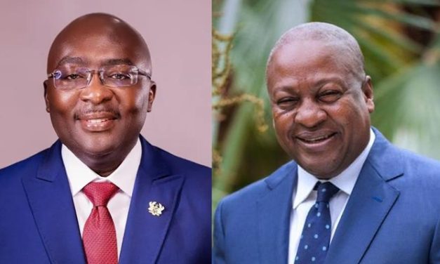 Ballot paper: Bawumia is No.1, Mahama is No.8