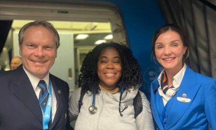 Ghanaian Medical Doctor (Dr. Joyce Emefa Addo-Klah) Saves Passenger Mid-Air On A KLM Accra-Bound Flight From Amsterdam