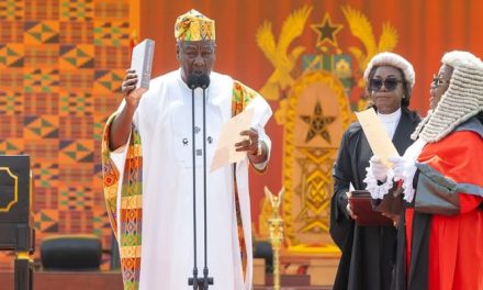 Mahama begins 2nd term, promises to restore stability, foster development