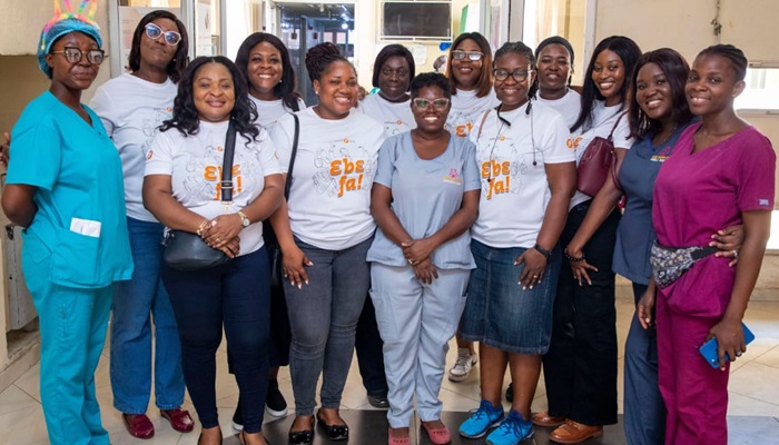 Fidelity Bank’s Orange Women’s Network supports families at Korle-Bu NICU