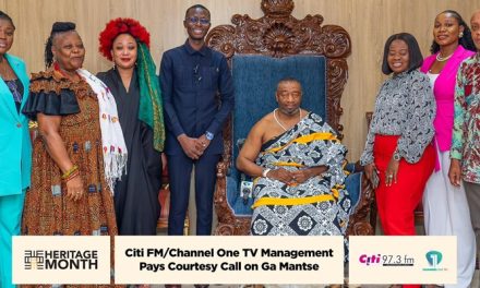 Heritage Month: Citi FM/Channel One TV pays Courtesy call on Ga Mantse