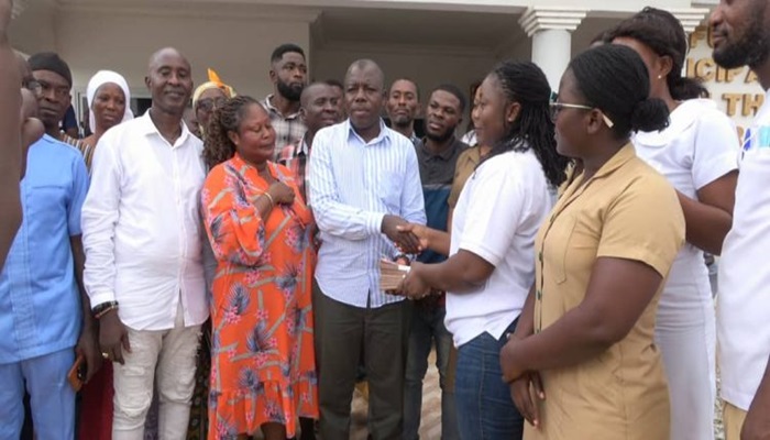 Afenyo-Markin supports cholera fight with GH₵100,000