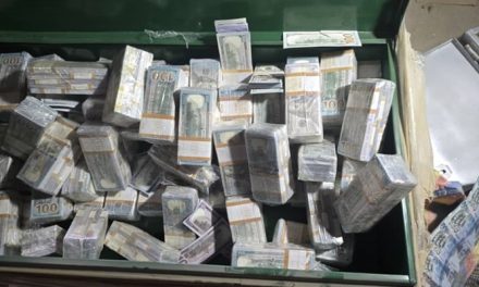 National security intercepts huge cash, gold in 20 footer container