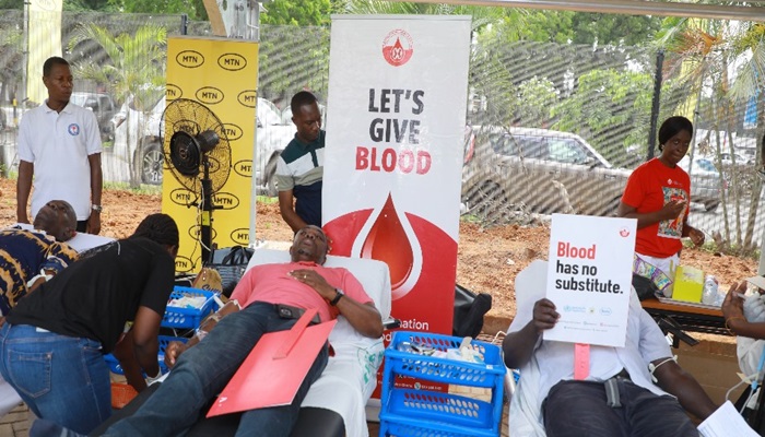 MTN Ghana restocks blood bank to save lives