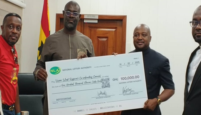 NLA donates GH¢100,000 towards efforts to combat CSM in Upper West Region