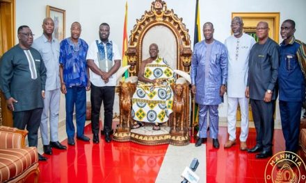 Otumfuo pledges support for govt’s renewed galamsey fight