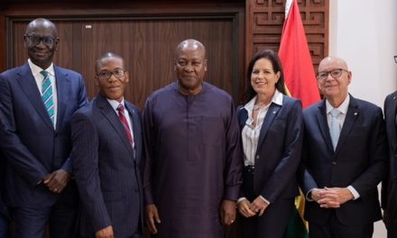 Republic Bank (Ghana) PLC interacts with President Mahama