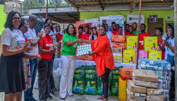 Vivo Energy Ghana employees spend Valentine’s Day at Chosen Rehabilitation Centre