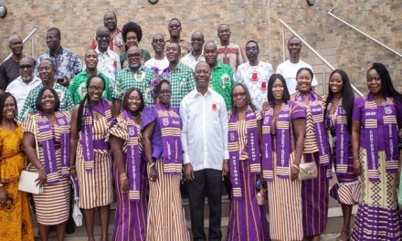 Mfantsiman Old Girls’ Association inducts National Executives