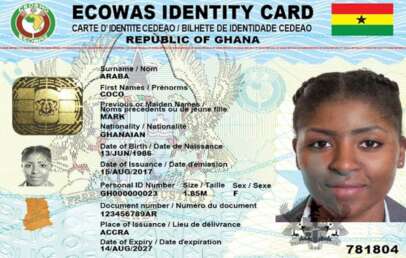 Ghana card