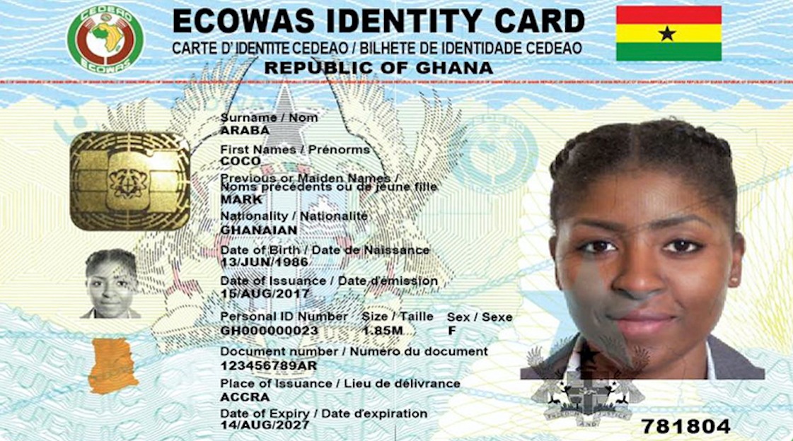 Ghana card