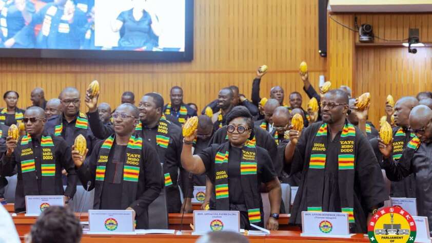 Cocoa farmers Nkrumah