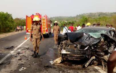 accident at potsin junction 2