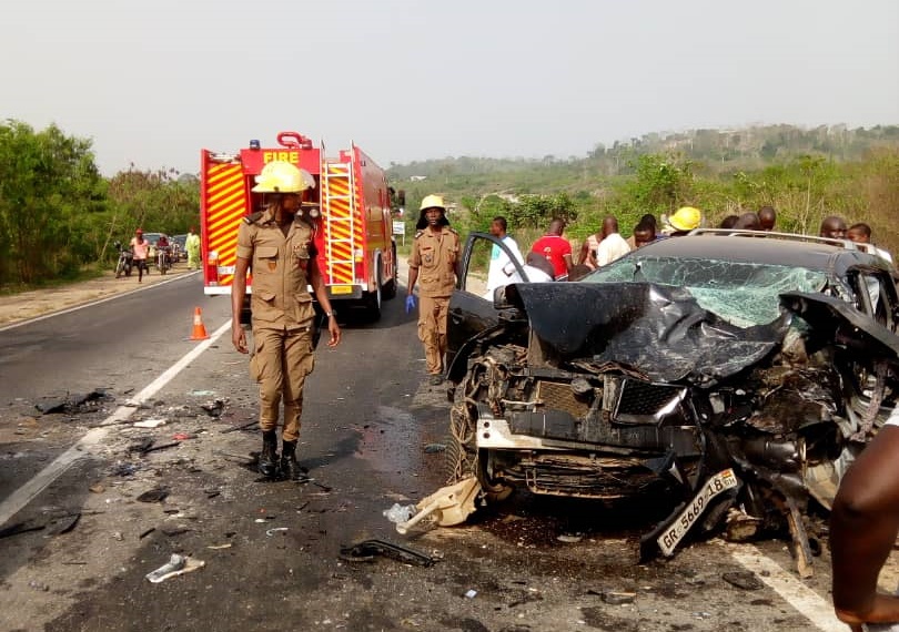 accident at potsin junction 2